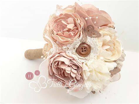 Bouquet vintage per seconde nozze