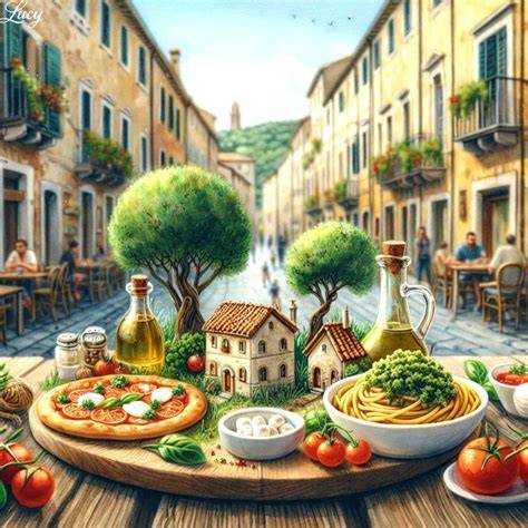 piazza di un paese italiano
