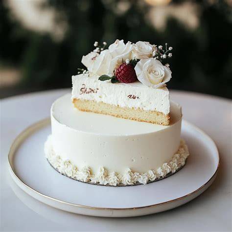 Nastrini e dettagli decorativi su torta nuziale