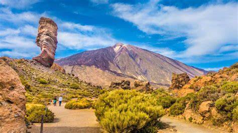 Parco Nazionale del Teide con il vulcano