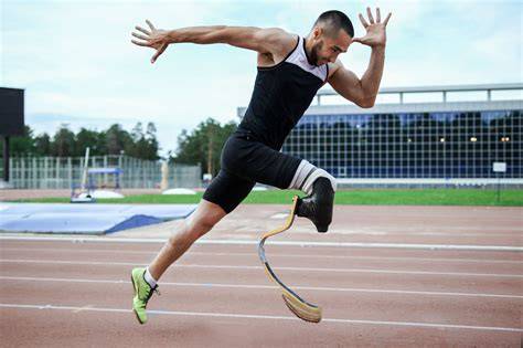 Immagine di una protesi da atletica leggera