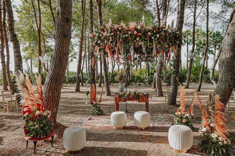 Allestimento floreale per matrimonio in Sardegna