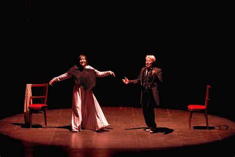 Elena Bucci e Marco Sgrosso sul palco