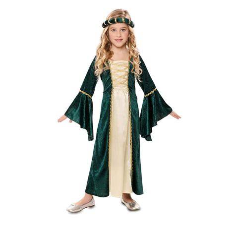 Bambina vestita da damigella di carnevale