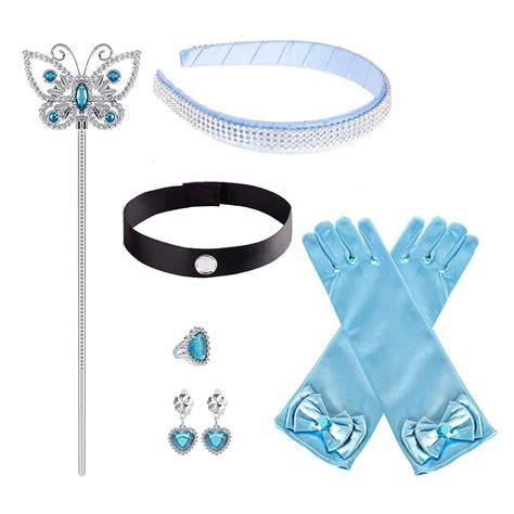 Accessori per il costume da damigella di carnevale