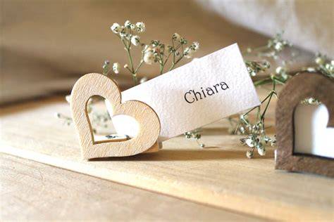 esempi segnaposto matrimonio originali