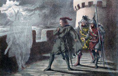 Scena del fantasma che appare ad Amleto