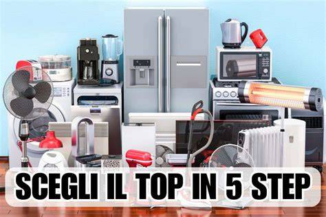 Elettrodomestici moderni per la casa