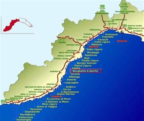mappa agenzie viaggi liguria