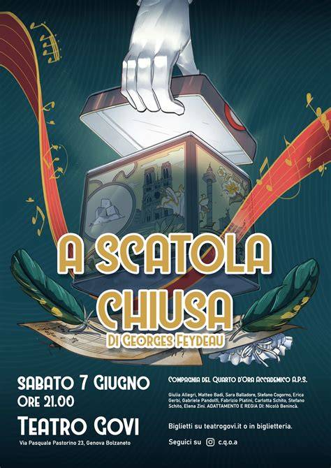 Locandina dello spettacolo teatrale 