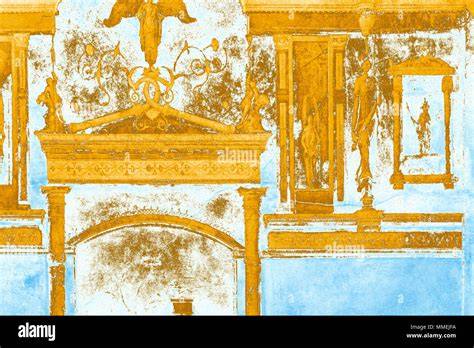 Dettaglio affresco della Camera d'Oro