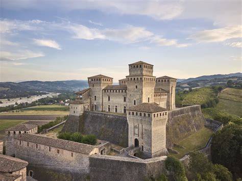 Mappa per raggiungere il Castello di Torrechiara