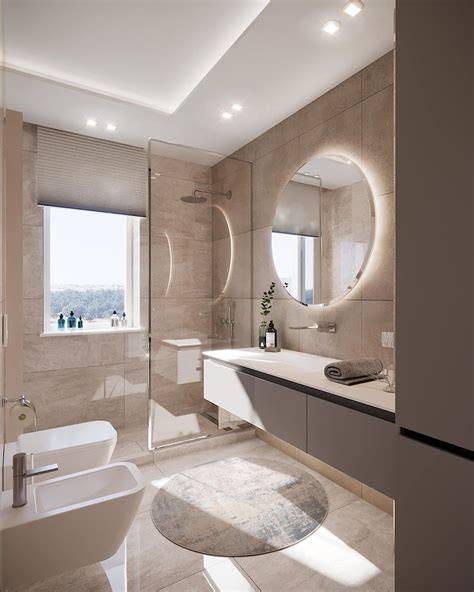 Design moderno del bagno con elementi di benessere