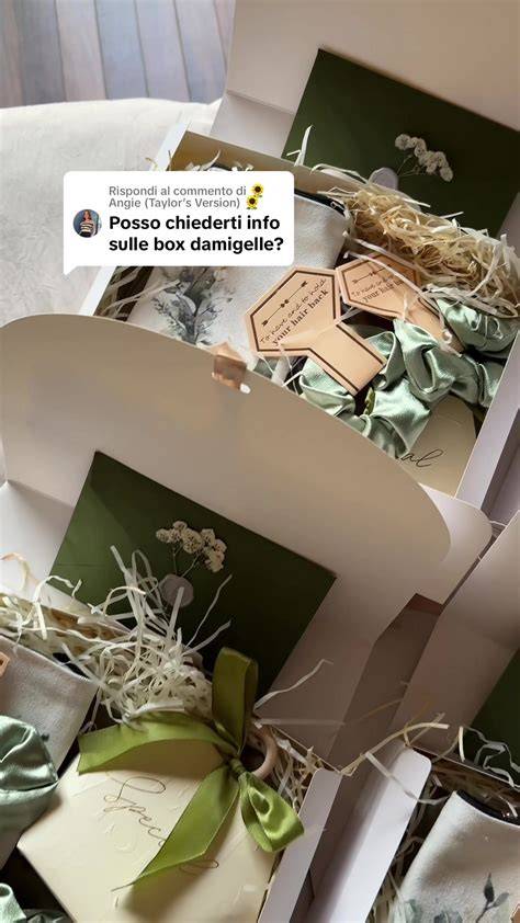 Esempi di Proposal Box per damigelle