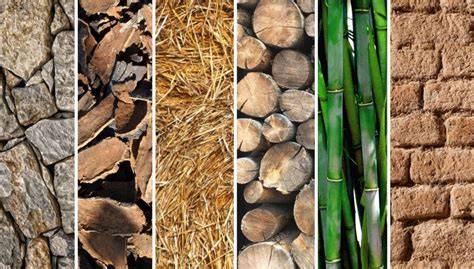 Materiali naturali per l'arredamento