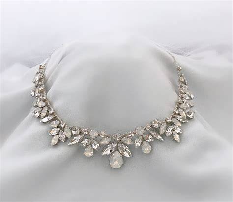 Collana da sposa con cristalli Swarovski