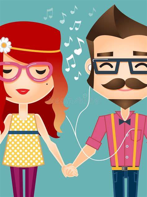 Coppia che ascolta musica per matrimonio