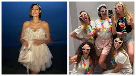 Gruppo di amiche festeggia un addio al nubilato