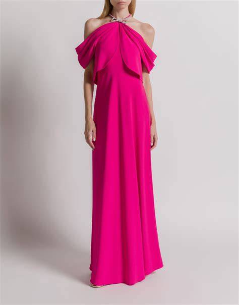 Abito da damigella Alberta Ferretti in seta rosa