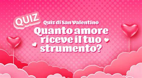 Coppia che gioca a un quiz sull'amore