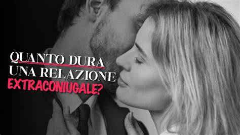 Grafico che mostra la durata delle relazioni clandestine