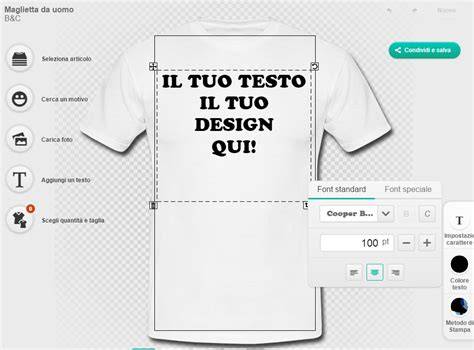 Tavolo con materiali per creare magliette personalizzate