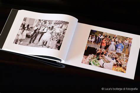 Galleria di diverse copertine per album fotografici di matrimonio