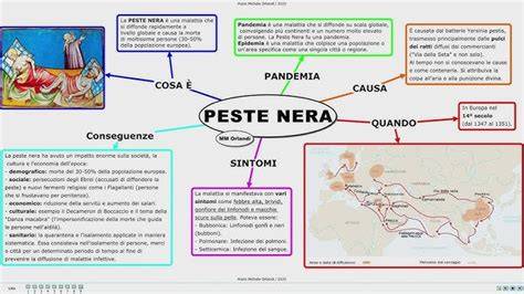 Mappa della peste a Milano