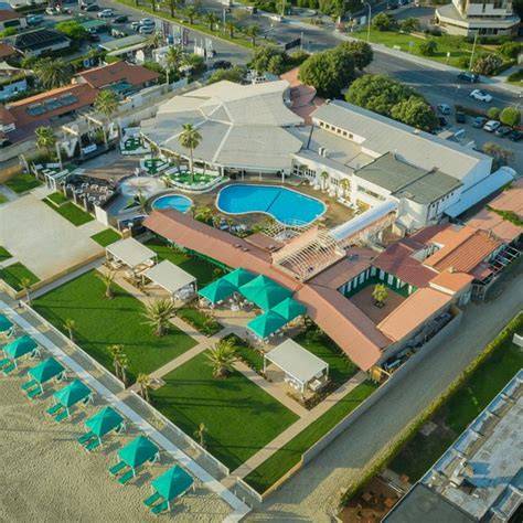 Vista aerea di Ostras Beach Club