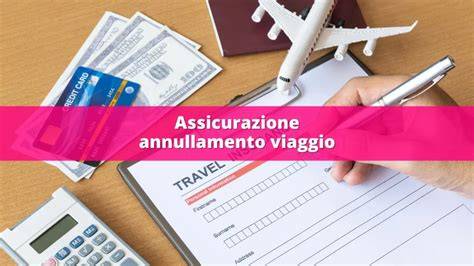 Schema che illustra i benefici di un'assicurazione annullamento viaggio