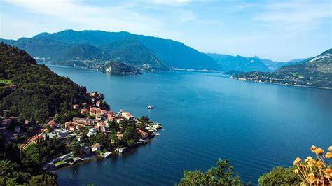 Vista panoramica dell'Hotel Promessi Sposi sul Lago di Como