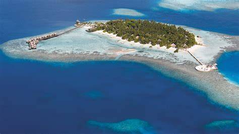 Vista aerea del Nika Island Resort & Spa