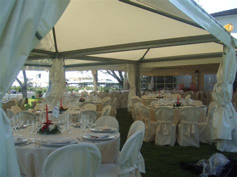 Gazebo per cerimonie all'aperto