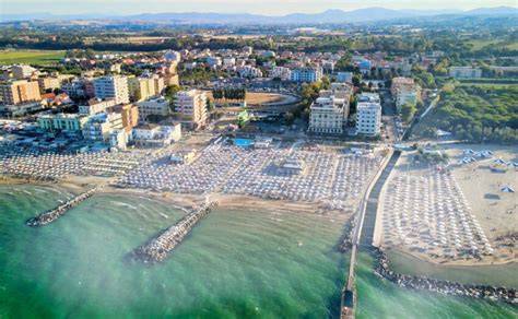 Mappa che mostra la posizione di Misano Adriatico e degli atelier nelle vicinanze