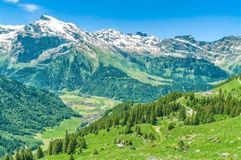 Panorama delle Alpi Svizzere