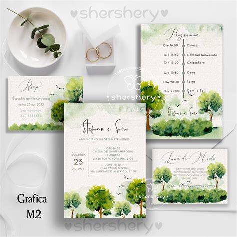 Esempi di design coordinato per matrimonio