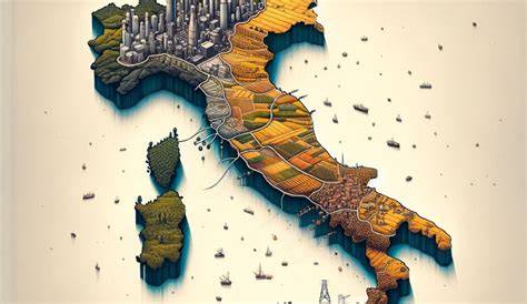 Infografica che compara tradizioni matrimoniali Nord e Sud Italia