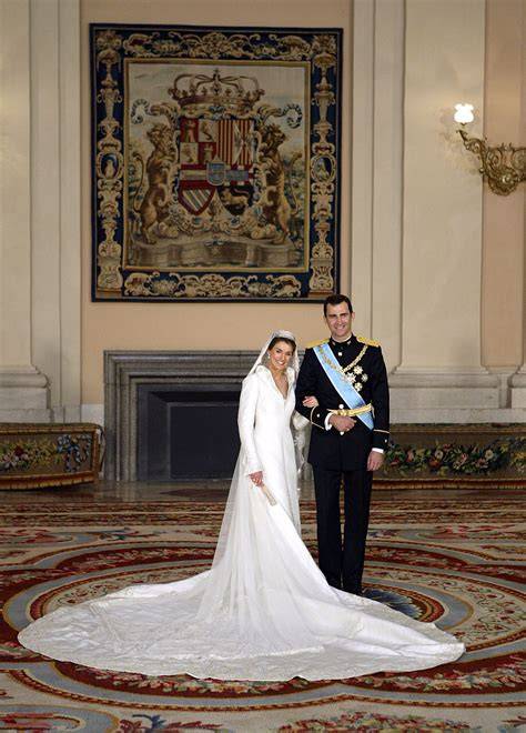 Abito da sposa di Letizia di Spagna