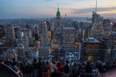 Vista panoramica da Top of the Rock