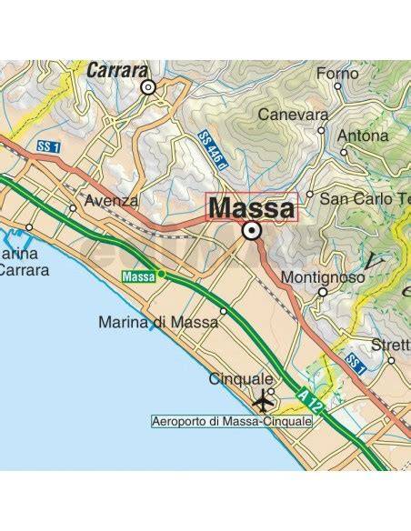 Mappa della provincia di Massa Carrara