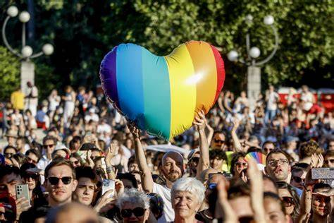 Manifestazione per i diritti LGBTQ+ in Italia