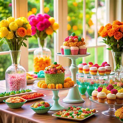 Sweet Table con varietà di dolci