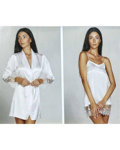 Coordinato intimo da sposa Yamamay con dettagli in pizzo e raso