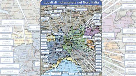 Mappa delle località dei medici