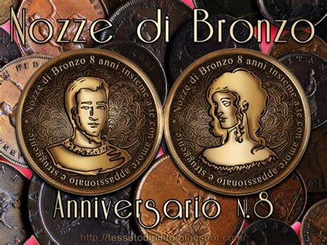 simbolo delle nozze di bronzo