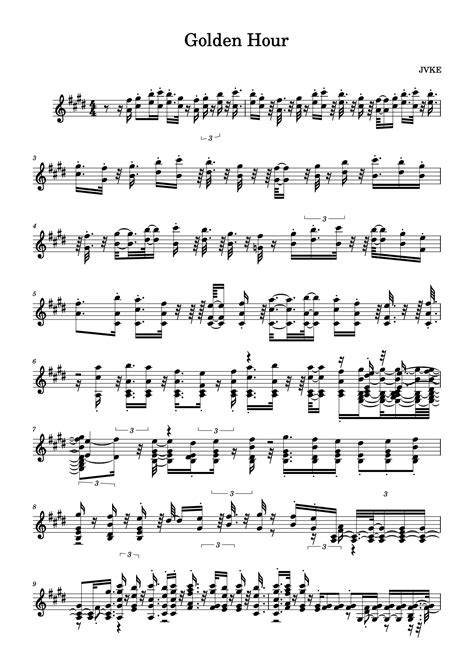 Partitura musicale stilizzata con elementi floreali