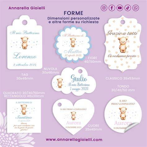 gioielli personalizzati per bomboniere