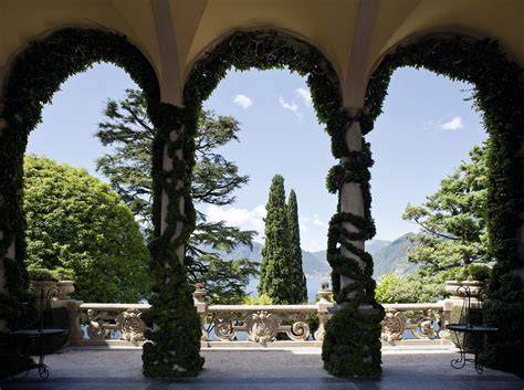 Loggia Durini a Villa del Balbianello durante un matrimonio