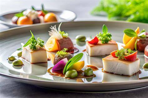 Esempi di piatti gourmet per ricevimenti