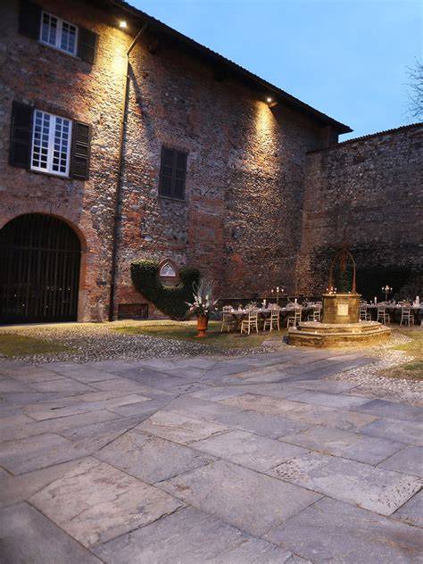 Castello scenario del matrimonio
